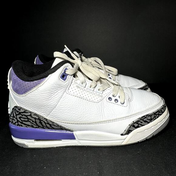 Size 5 - Nike Air Jordan 3 Retro GS Dark Iris Men's Shoes
